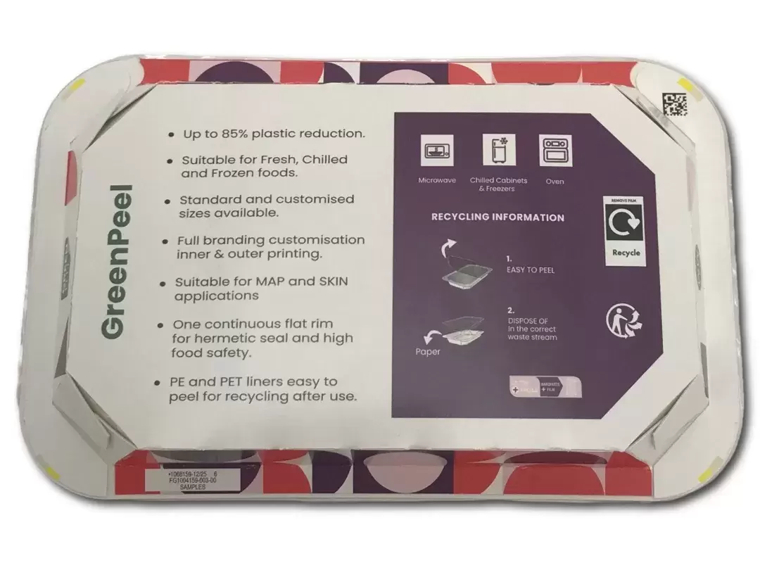 MM Packaging renforce les plateaux alimentaires en fibres pour les applications de protéines fraîches.