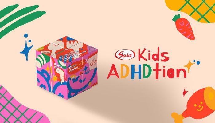 A SaSa apresenta soluções de refeições amigáveis para o TDAH com embalagens sensoriais para famílias indonésias.
