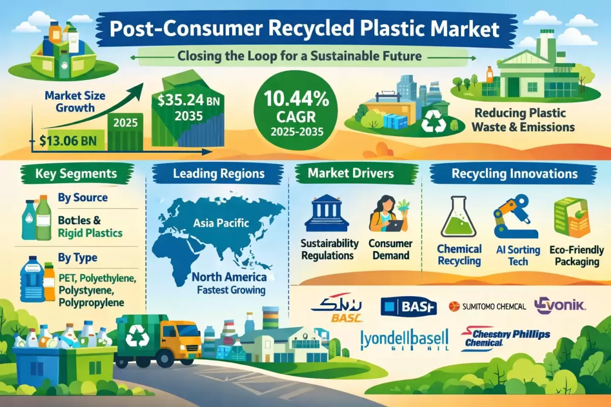 Post-Consumer Recycled Plastic Market Analysis Regional Growth, Competitive Landscape, and Future Opportunities