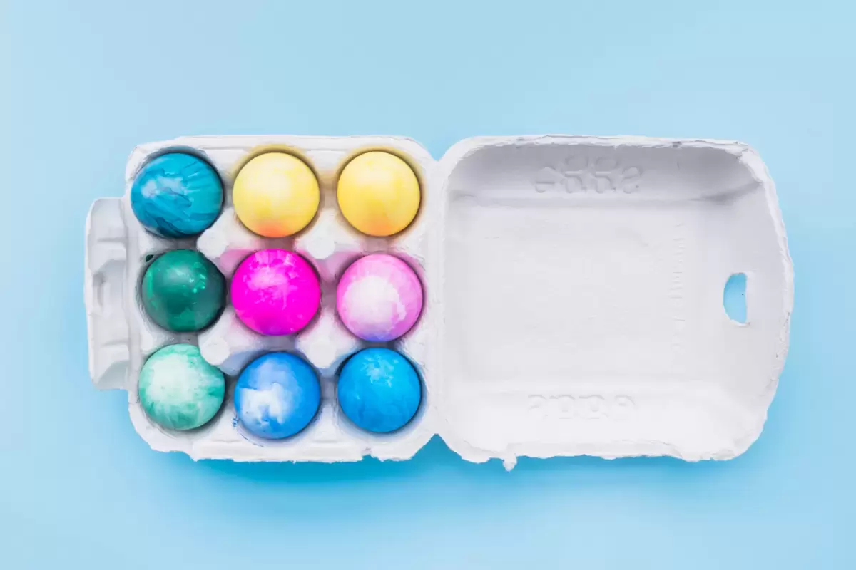 Toneladas de huevos de Pascua del Reino Unido impulsan el aumento de residuos de envases.