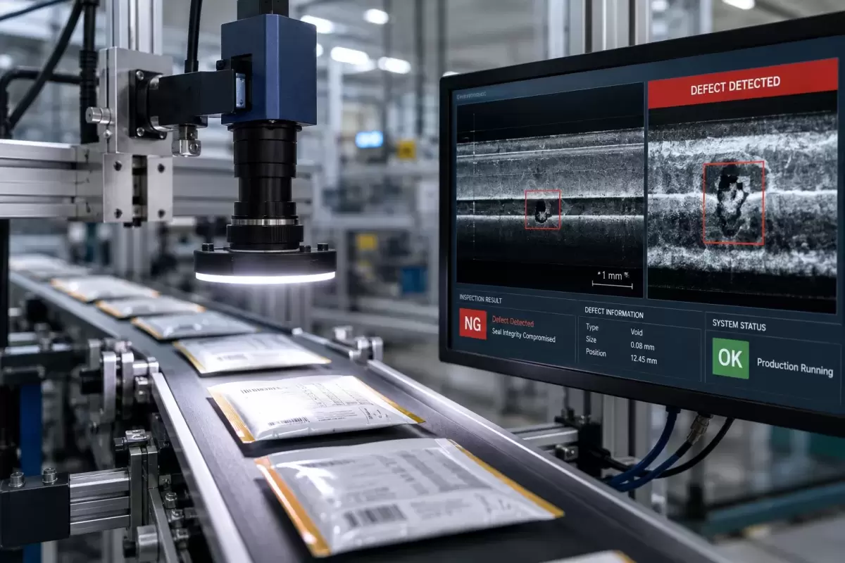 Fraunhofer’s Inline Inspection System Detects Microscopic Defects in Packaging Seals