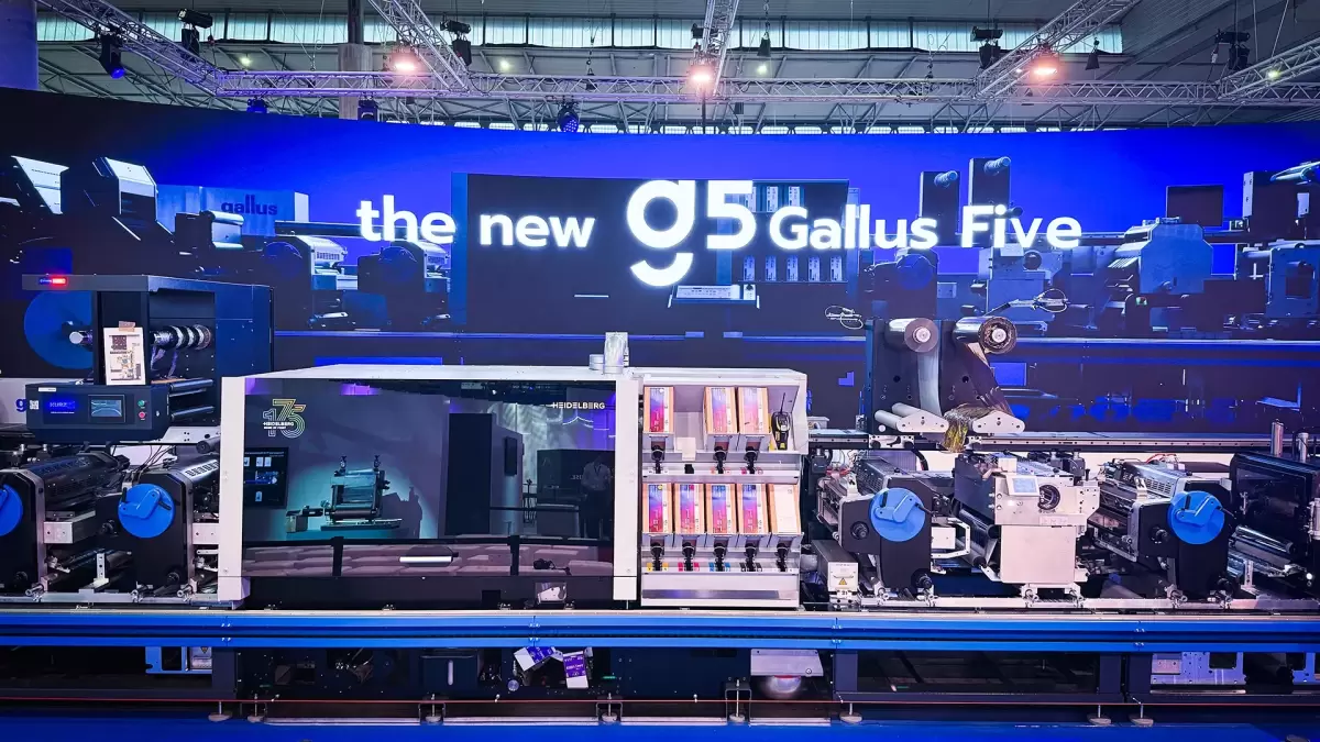 Gallus vê uma forte procura nos EUA por sistemas flexíveis de impressão de etiquetas.