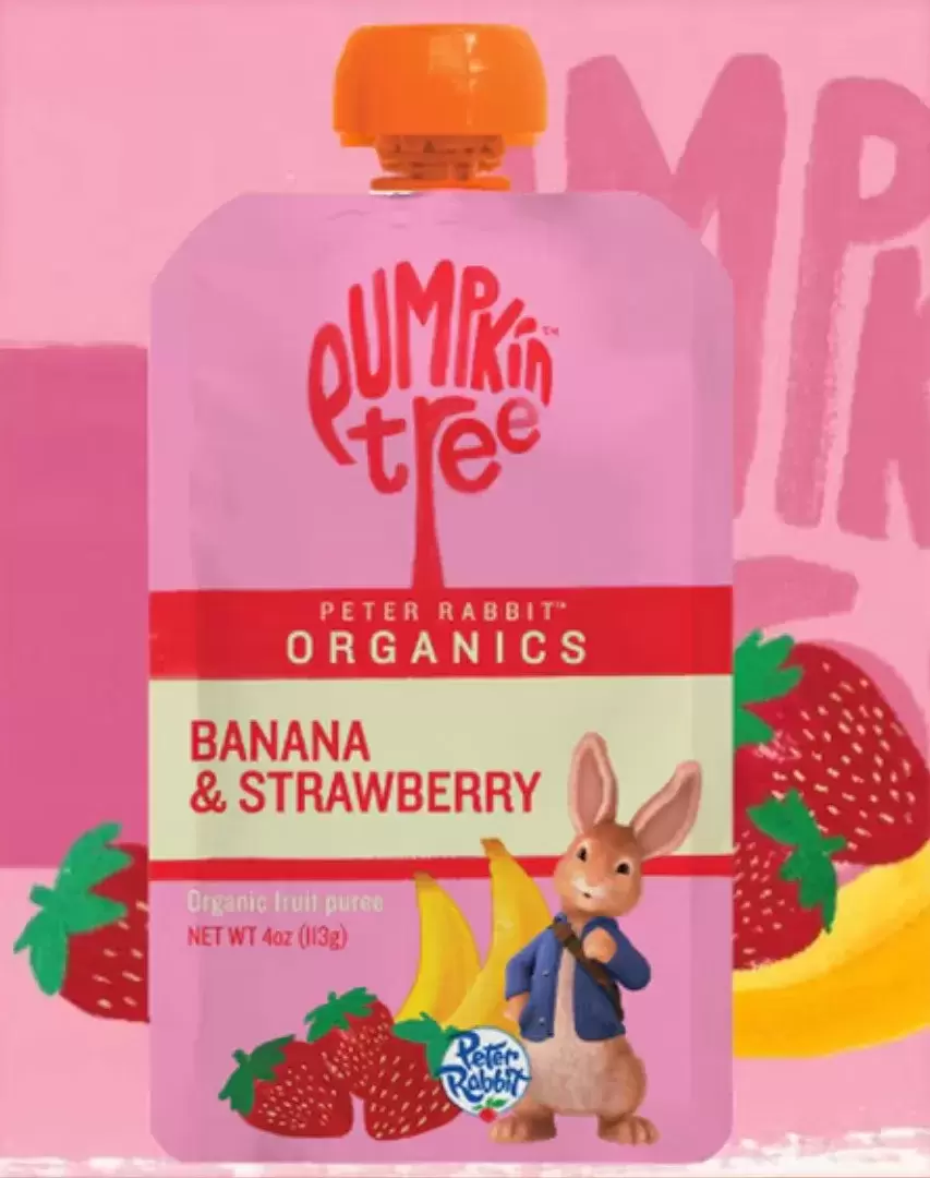 El defecto de embalaje provoca la retirada de los sobres de puré de frutas Peter Rabbit Organics.