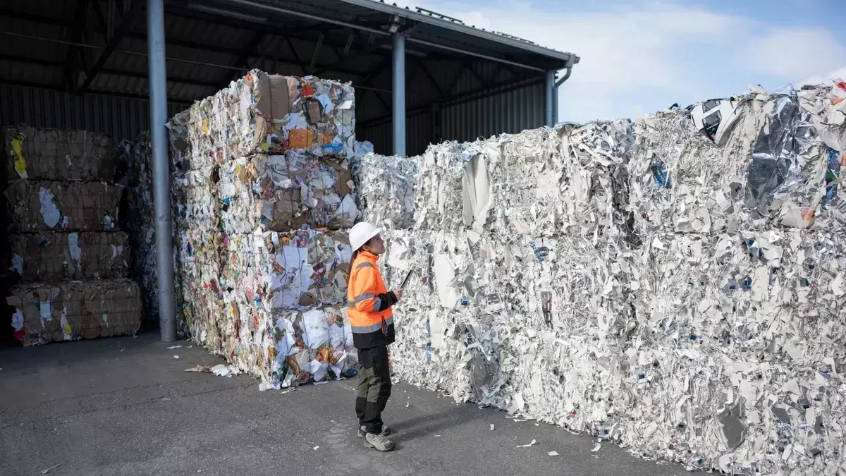 As taxas de reciclagem de papel e cartão nos EUA mantêm-se estáveis em 2025.