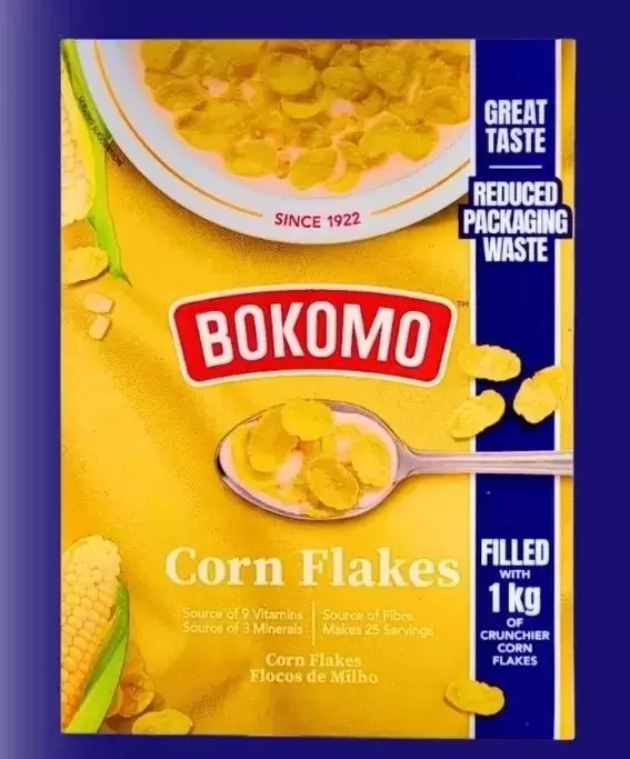 Bokomo Cuts Cereal Box Size by 11% Without Reducing Product Weight