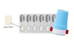 Aptar Commercialises Activ-Film for Dry Powder Inhaler Packaging