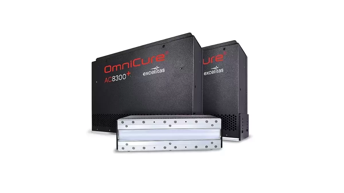 Excelitas mejora la serie OmniCure AC para una curación UV LED más eficiente.