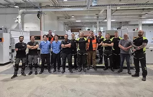 MHI Installs First EVOL Flexo Folder Gluer in Finland at Adara Pakkaus