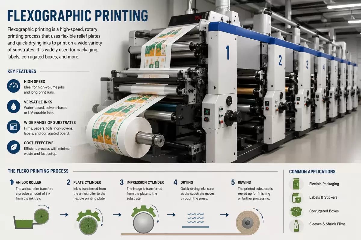 Flexographic Printing Market: Why Is It Becoming the Preferred Technology for Modern Packaging?