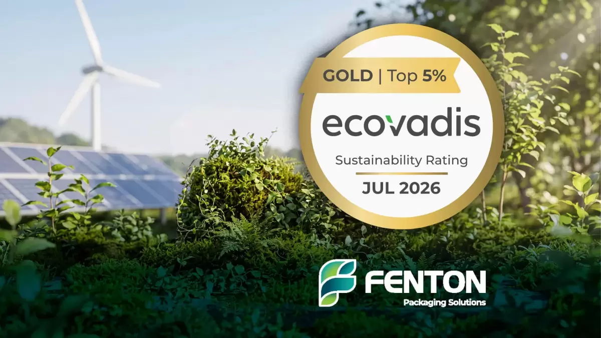 Fenton Packaging Solutions obtient la certification Or EcoVadis.