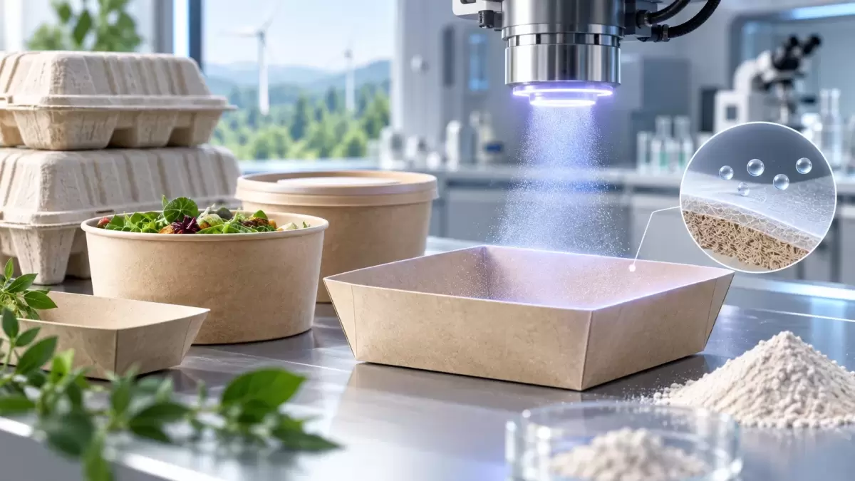 Plasma and Dry Powder Coatings Advance PFAS-Free Food Packaging