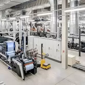 A Masterpress investe na produção de sacos em papel e em PE de camada única.