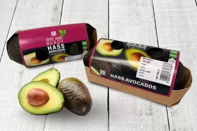 Pact Group remplace l'emballage Avocado Flow Wrap par un emballage avec couvercle sans liner.