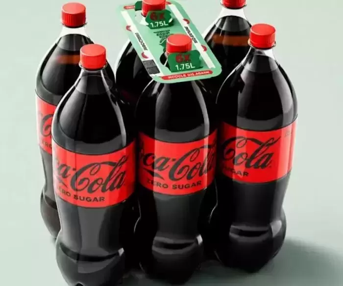 Coca-Cola Tests Adhesive Dots to Eliminate Shrink Film from PET Multipacks