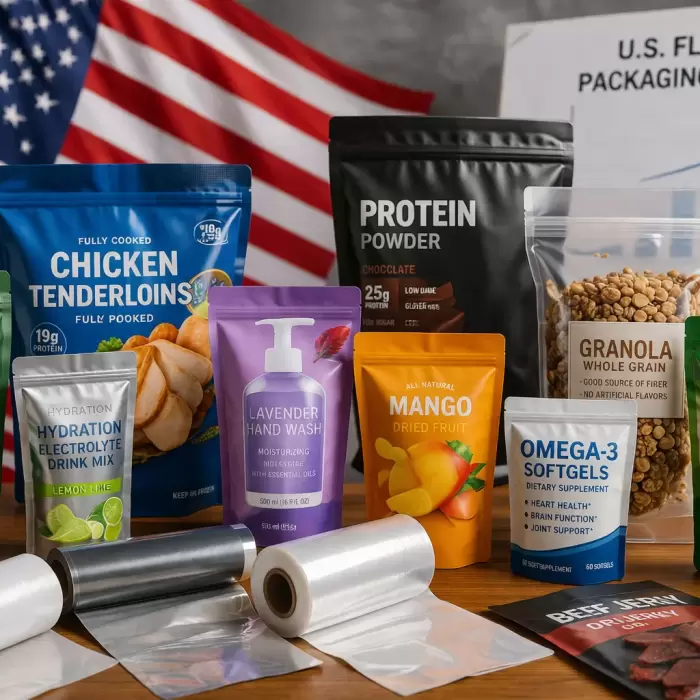 Marché de l'emballage flexible aux États-Unis : pourquoi les sachets et les films dominent-ils l'innovation produit ?