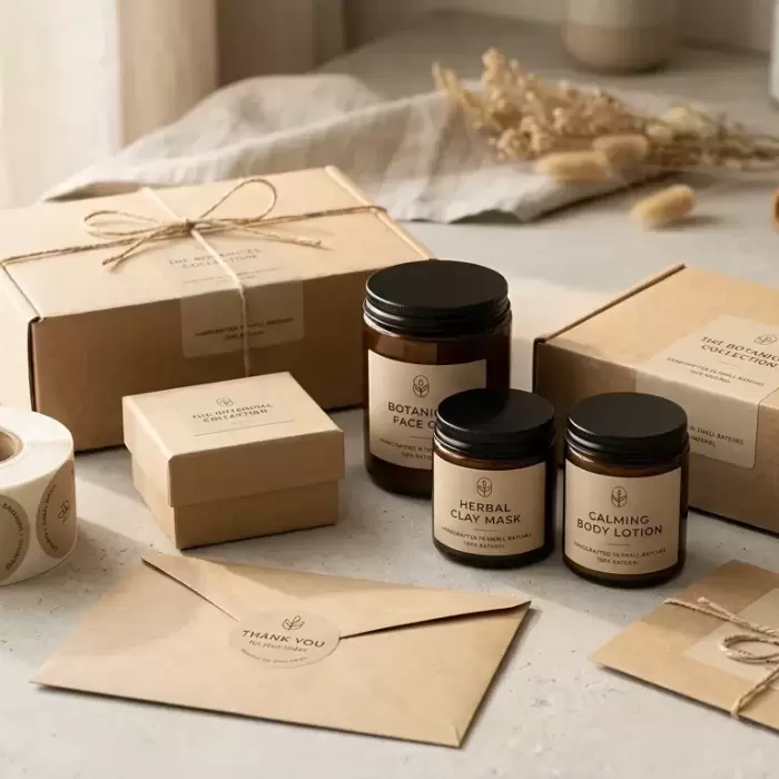 How Custom Labels Help Small Brands Build Flexible Packaging Without High MOQs
