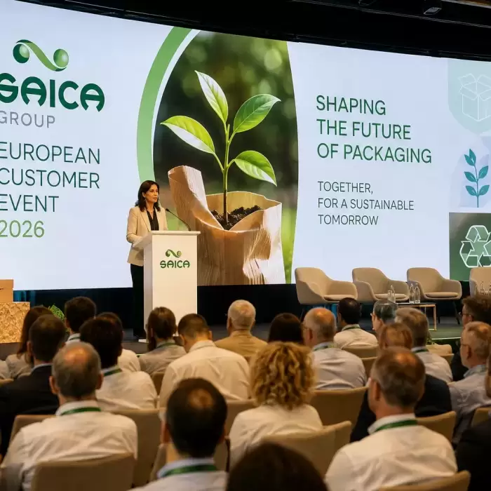O Grupo Saica destaca a inovação em embalagens e a preparação para o PPWR no evento europeu para clientes.
