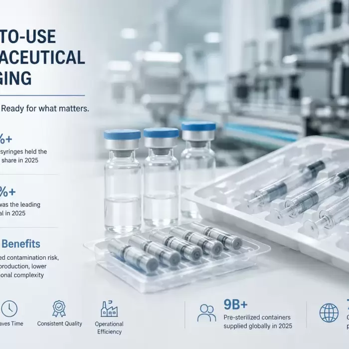 El embalaje listo para usar está transformando el futuro de la fabricación de medicamentos estériles.
