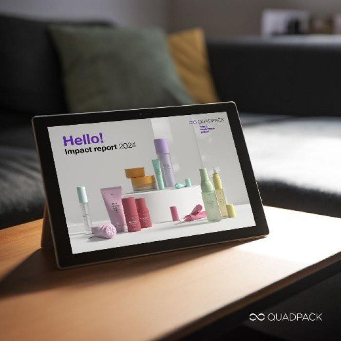 Quadpack, certificada como B Corp, publica su informe de impacto para 2024.