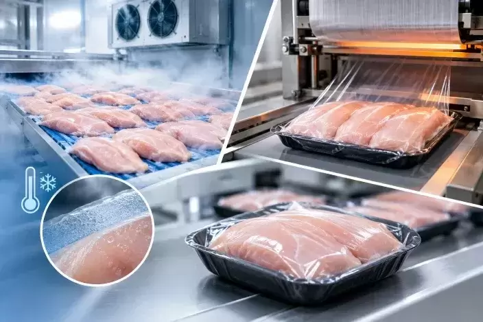 Superchilling and Heat-Shrink Packaging Target Longer Chicken Shelf Life