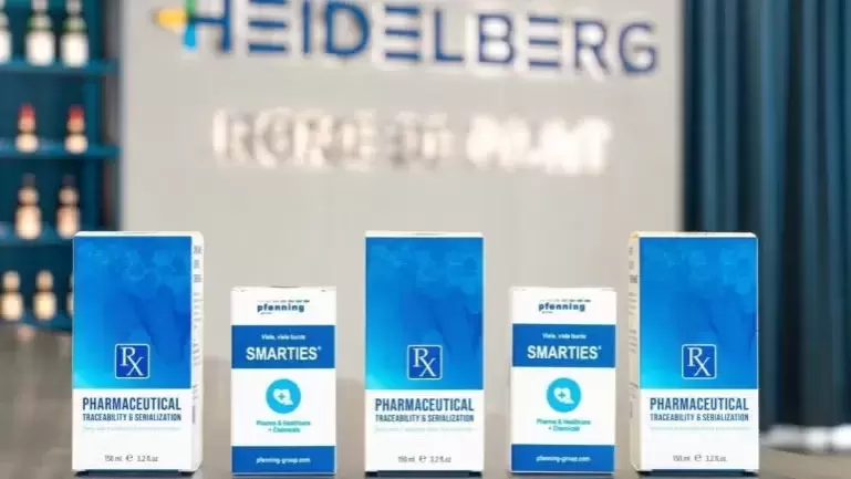 HEIDELBERG e o grupo pfenning fazem parceria em embalagens farmacêuticas integradas e logística.