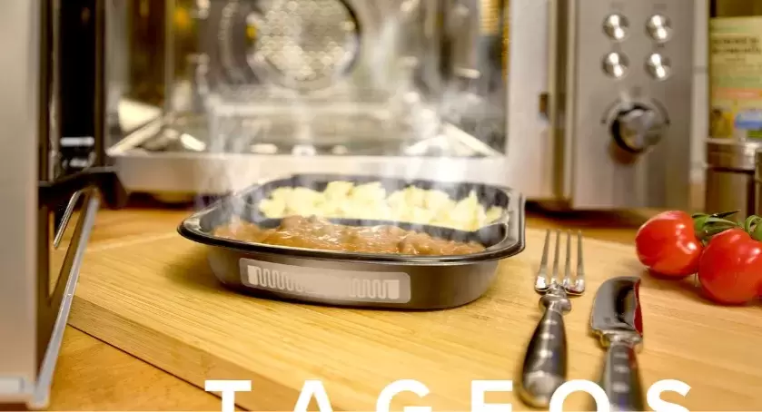 Tageos lance des puces RFID compatibles micro-ondes pour l'emballage intelligent des aliments.