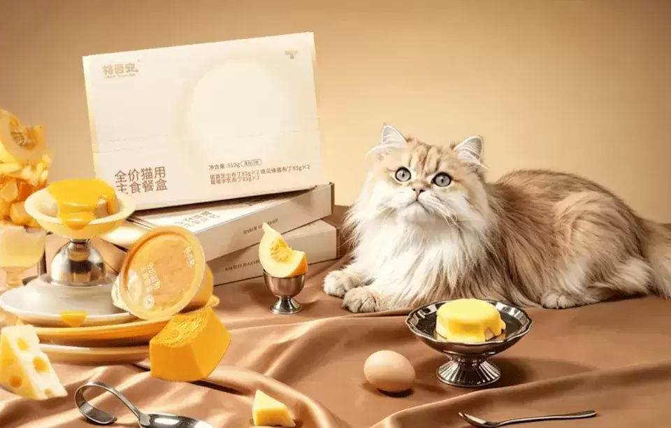 Amcor e Ge Wu An lançam copo invertido de comida húmida para animais de estimação na China.