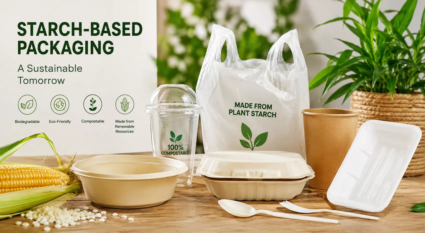 Starch-Based Packaging Market What Innovations Are Driving the Future ...